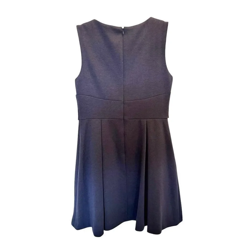 Donna Morgan fit and flare navy work dress size 10